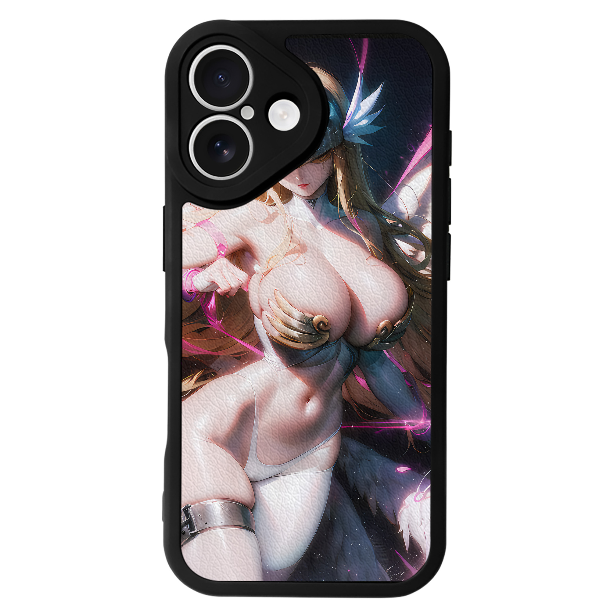 （画像用） Digimon デジタルモンスター/デジモン 【iPhone 16シリーズ対応】シリコンスマホケース（レザー調） 材質：シリコン